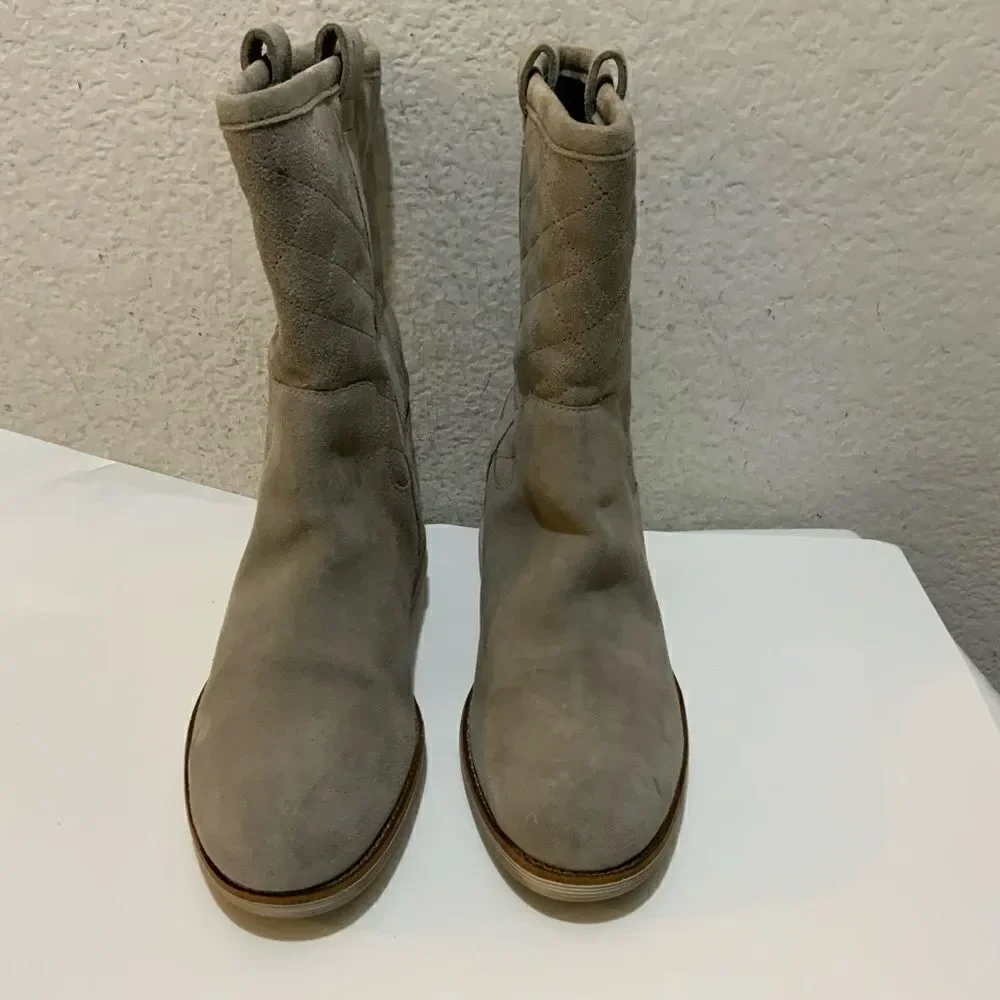 Cole Haan Roper Grand Waterproof Suede Boot 7.5B